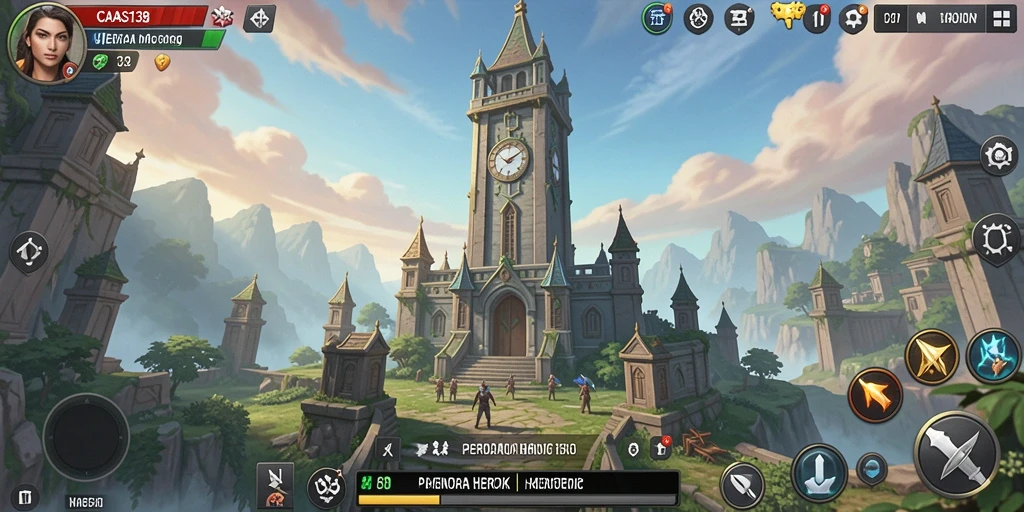 Gambaran gameplay yang menegangkan dalam CADAS138 Tower Defense.