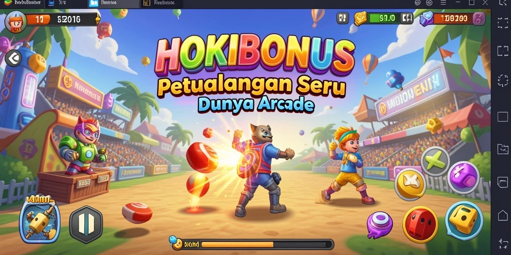 Tampilan gameplay seru dari HOKIBONUS dengan grafis menawan.