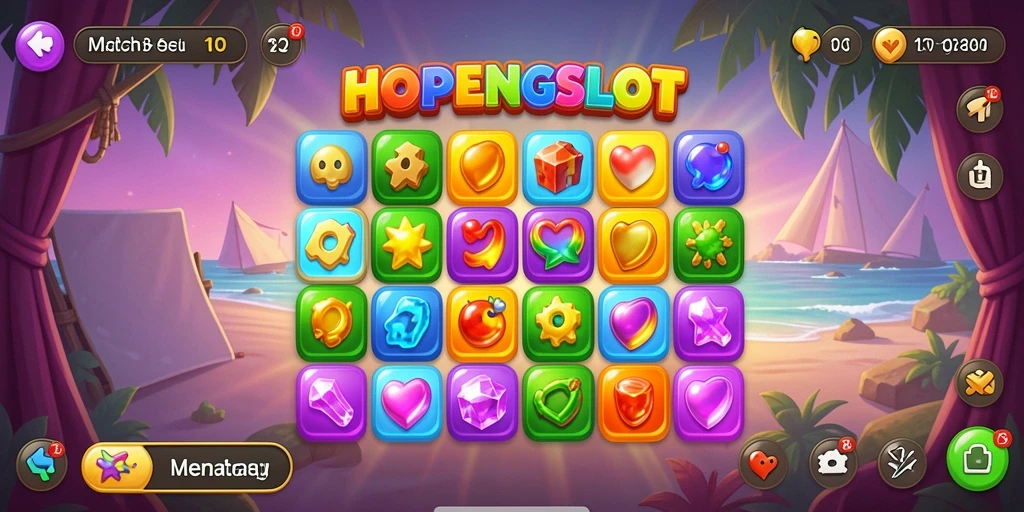 Tampilan gameplay seru dan grafis menarik dari HOPENGSLOT.