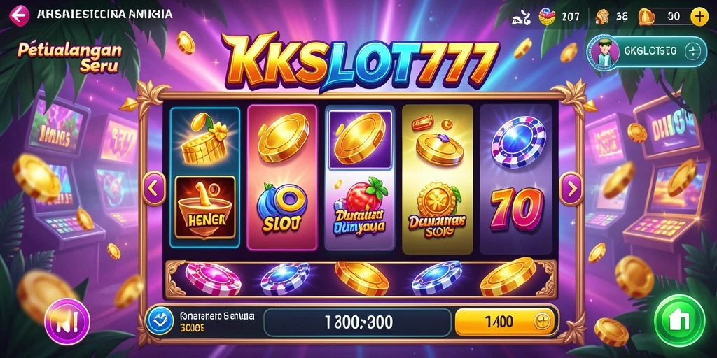 Tampilan gameplay KKSLOT777 yang memukau dalam dunia petualangan.