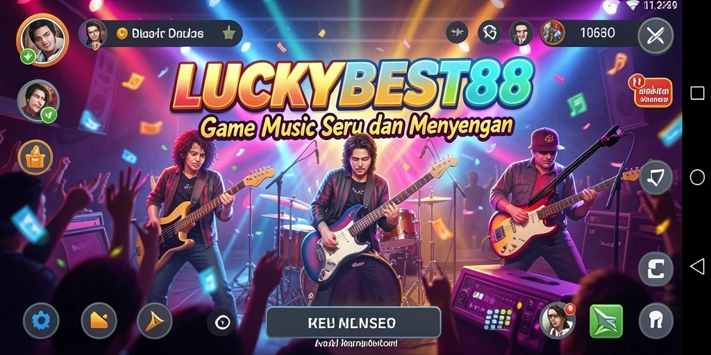 Tampilan gameplay menarik dari LUCKYBEST88 yang penuh warna.