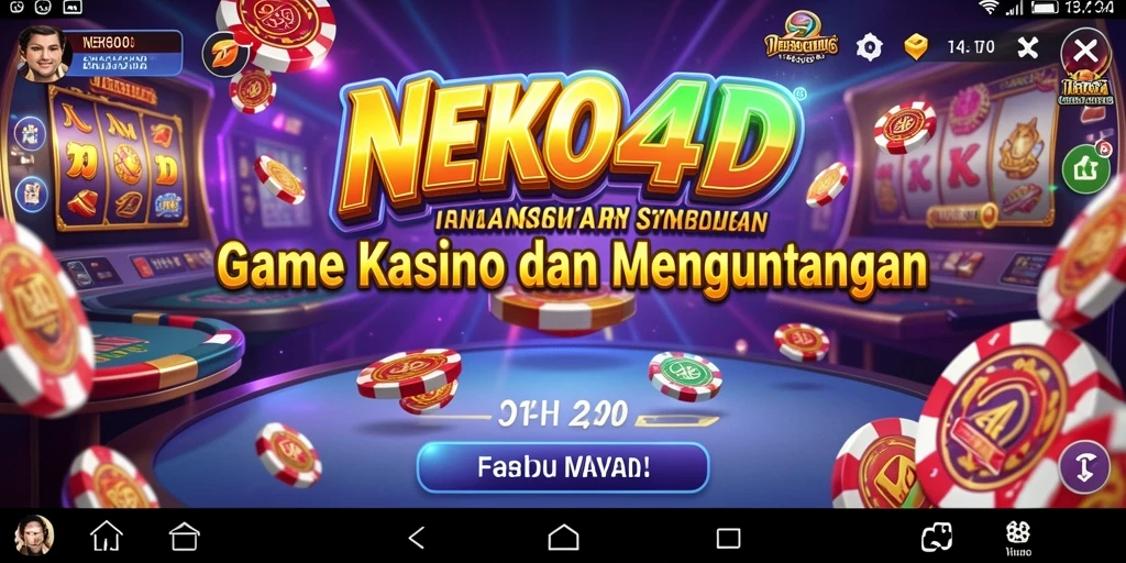 Tampilan menarik dari gameplay Kasino di NEKO4D.