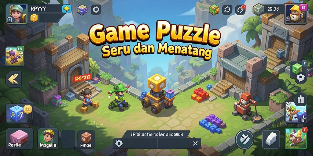 Gameplay seru RPYYY dengan tantangan teka-teki yang menarik.