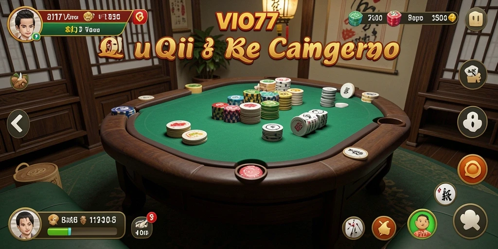 Tampilan menarik dari gameplay VIO77 QiuQiu yang seru.